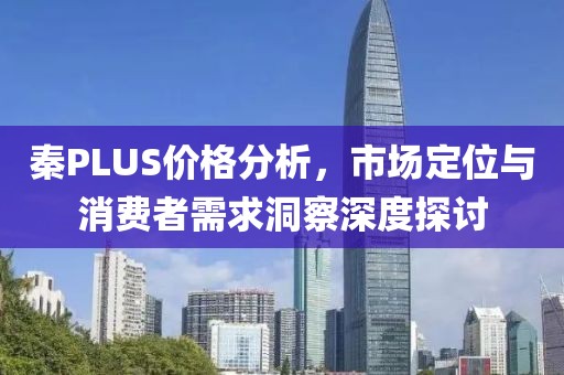 秦PLUS价格分析,市场定位与消费者需求洞察深度探讨