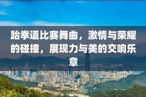 跆拳道比赛舞曲，激情与荣耀的碰撞，展现力与美的交响乐章