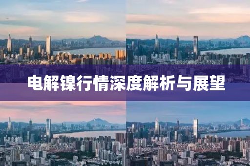 电解镍行情深度解析与展望