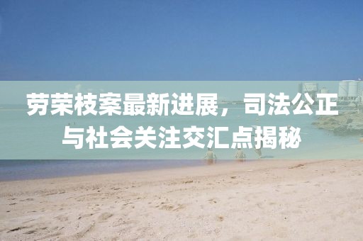 劳荣枝案最新进展，司法公正与社会关注交汇点揭秘