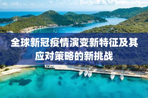 全球新冠疫情演变新特征及其应对策略的新挑战