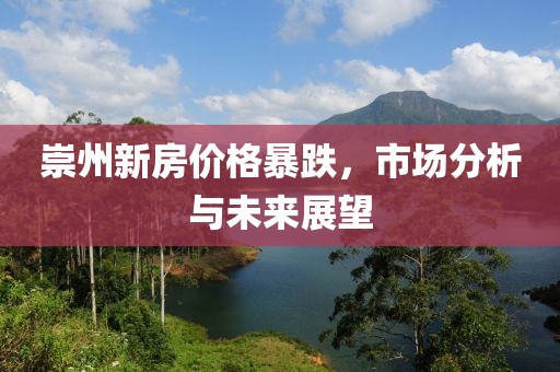 崇州新房价格暴跌，市场分析与未来展望