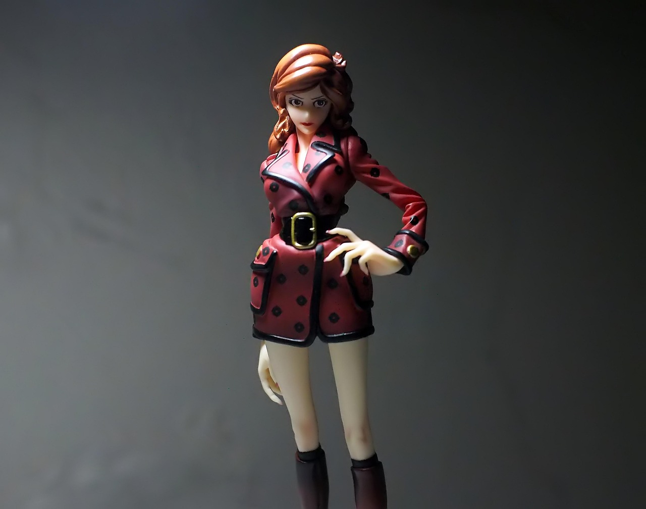 动漫世界绝美女性形象，全身展现的无限魅力