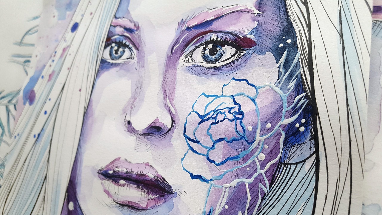 动漫女生魅力揭秘，笔触间展现灵魂魅力的绘画艺术