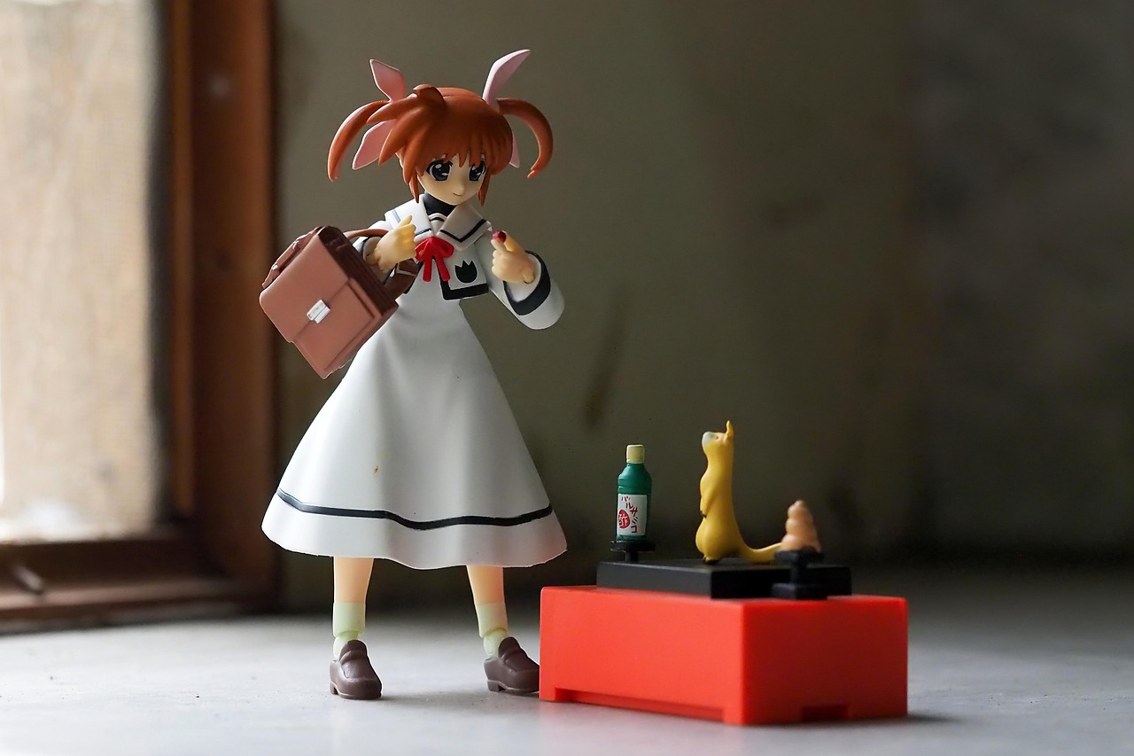 二次元世界魅力探索，女生动漫壁纸欣赏