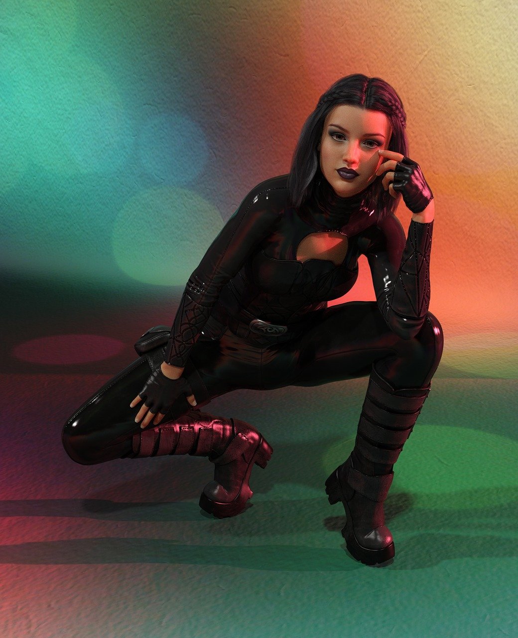 美丽死神热血激战瞬间，震撼呈现最新比赛视频！